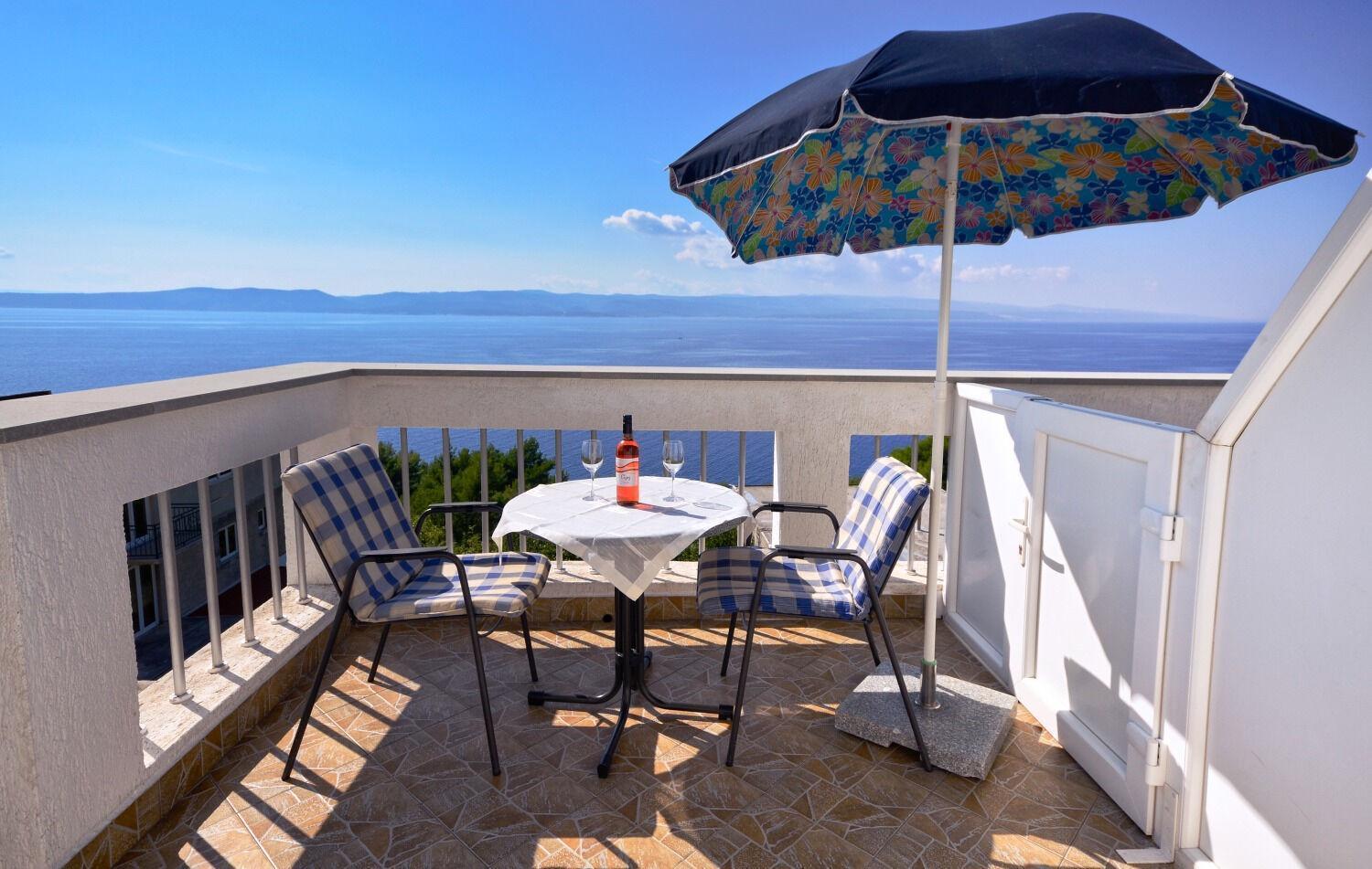 Apartments Via - 250 M From Sea Brela Exterior foto